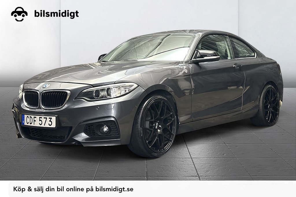 BMW 220 i Coupé M SPORT LOOK Advantage H/K Avgas Sportratt