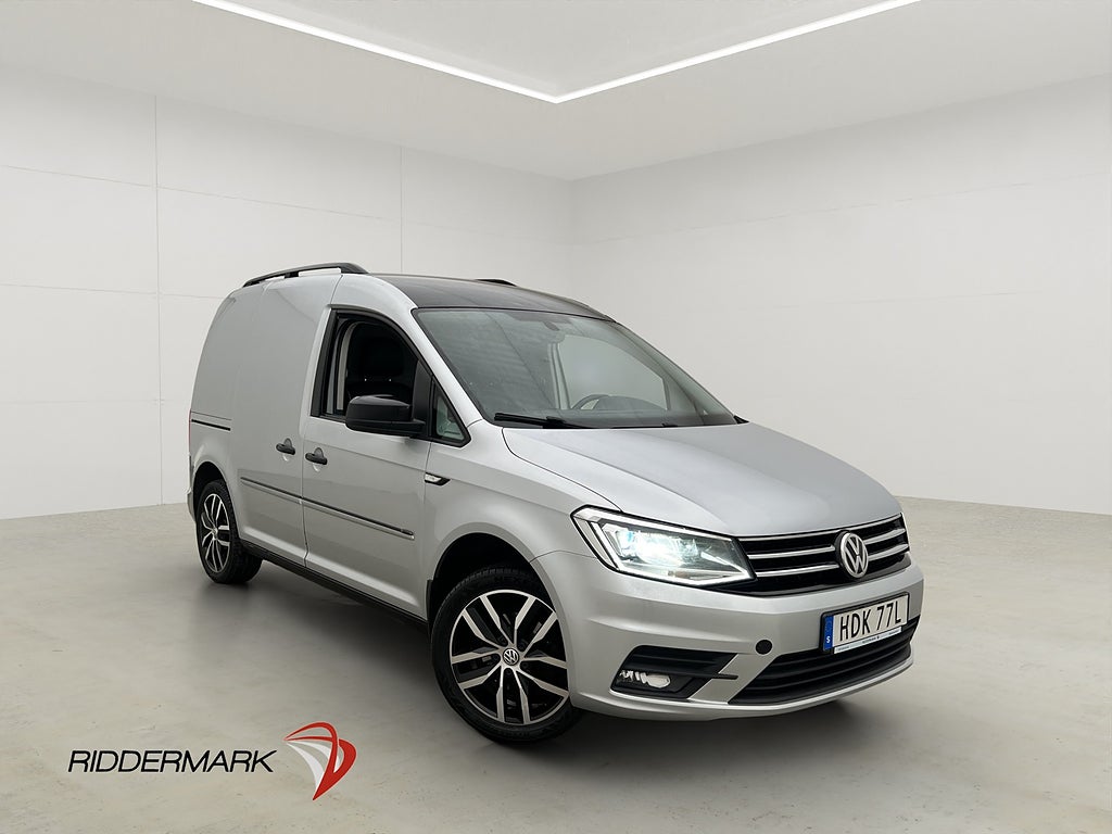 Volkswagen Caddy Edition35 Värm V-Inr PDC Drag CARPLAY Moms