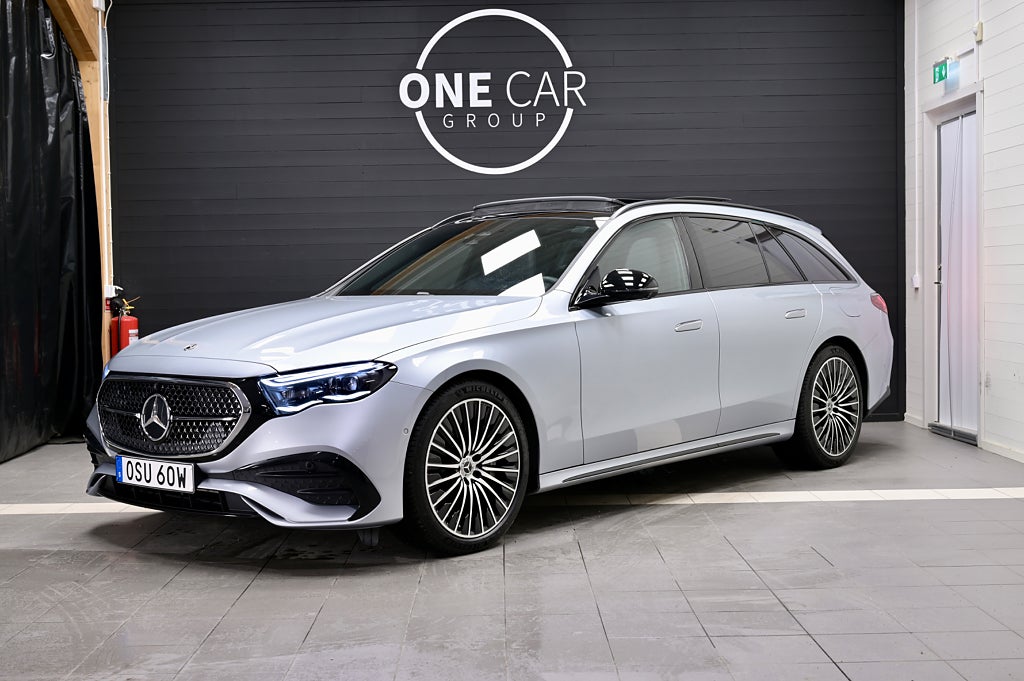 Mercedes-Benz E 300 T e  AMG MOMS Bur Pano Nybilsgaranti