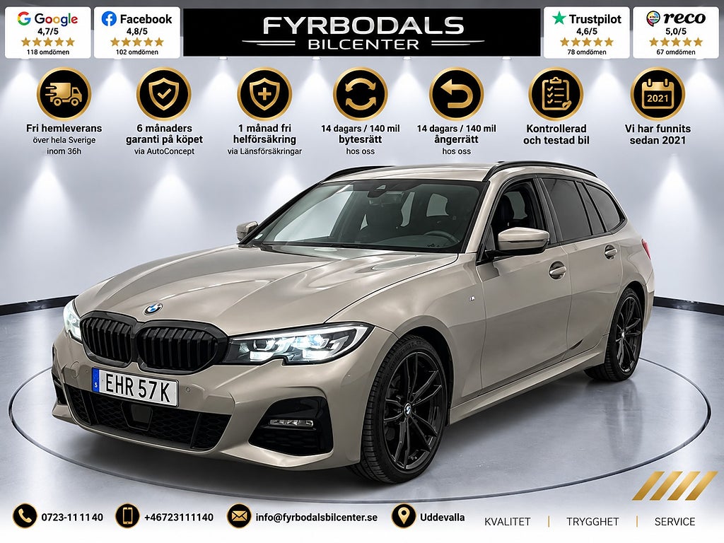 BMW 320d xDrive T 190hk Cockpit Individual M Sport 2776kr/månad