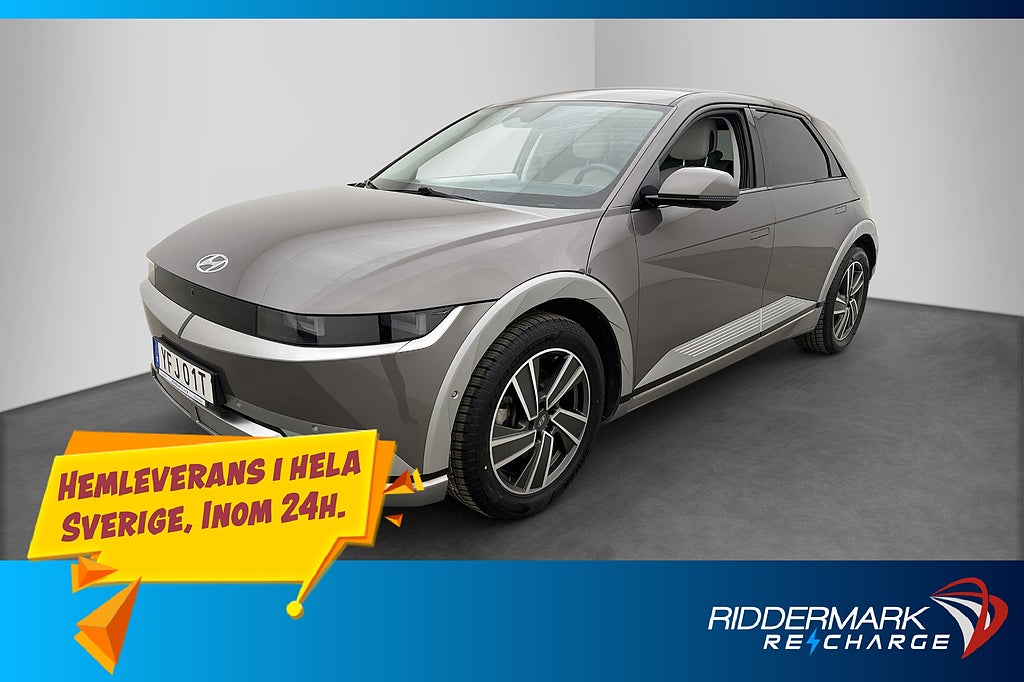 Hyundai IONIQ 5 72.6 kWh 218hk Advanced HUD 360° Navi Skinn