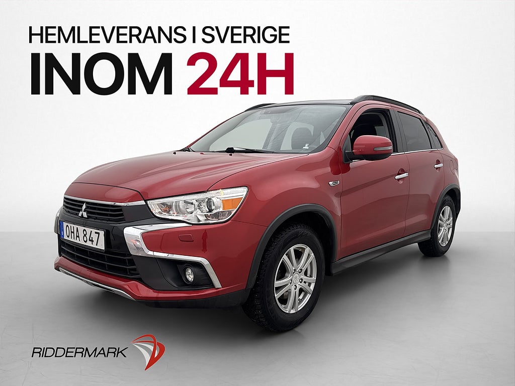 Mitsubishi ASX 1.6 117hk Backkamera Panoramatak Keyless