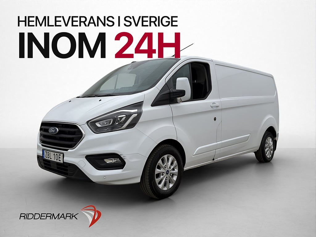 Ford transit-custom L2 Ny-Kamrem Värm Drag V-Inr Kamera Moms