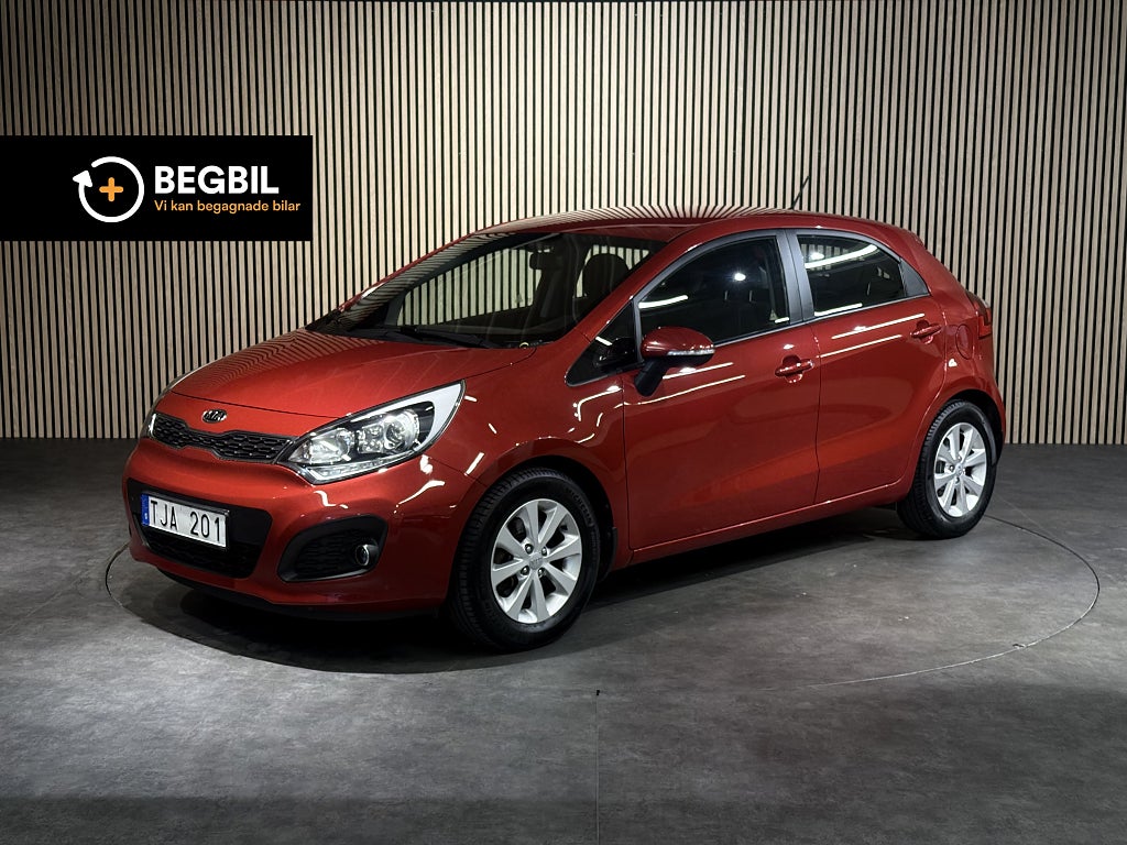 Kia Rio 5-dörrar 1.4 GLS/ Lågmil / Årskatt 536kr / 0,43L/M