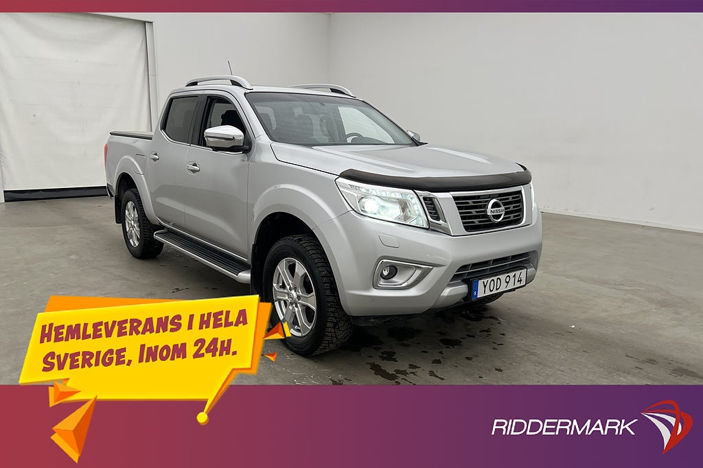 Nissan Navara Dubbelhytt 2.3 4WD MOMS Drag 360°