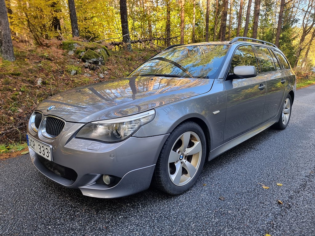 BMW 523 i Touring M Sport / Ny besiktigad / P-SENSORER