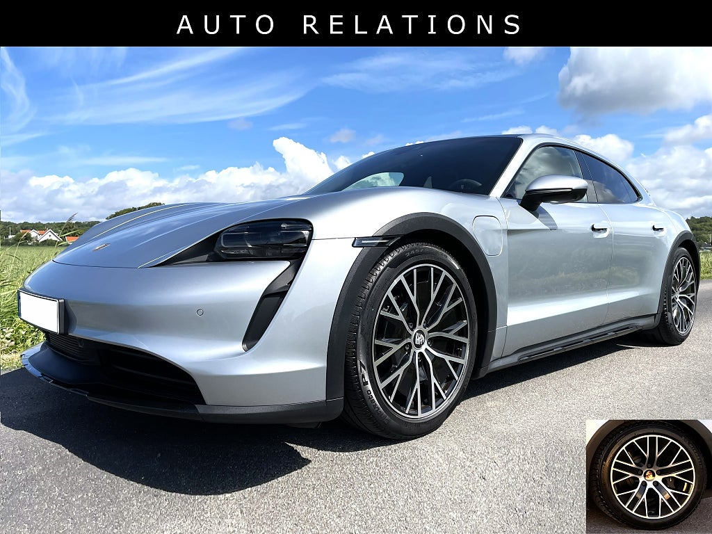 Porsche Taycan 4 Cross Turismo 476Hk SE SPEC Sv.Såld 1 Ägare