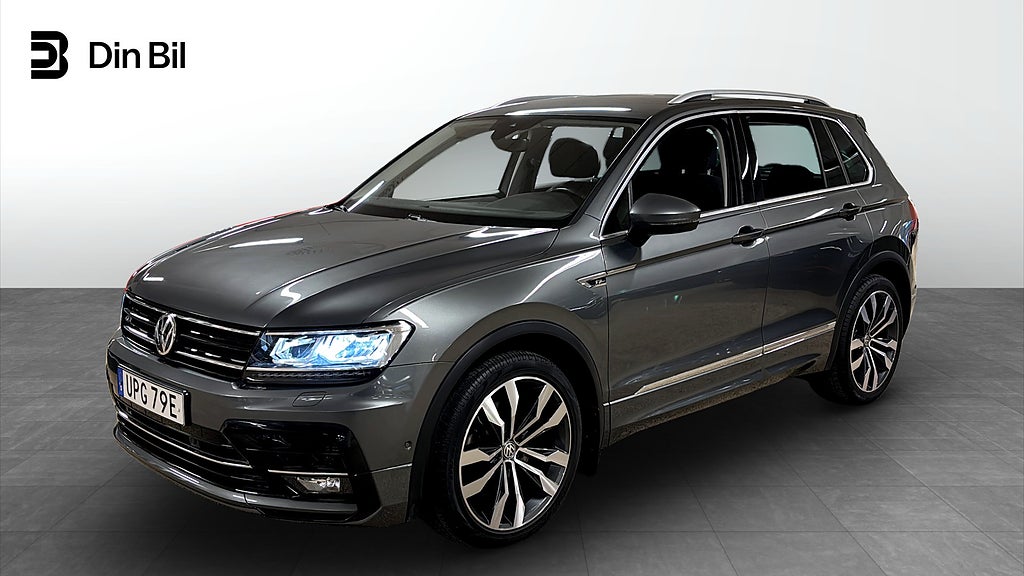 Volkswagen Tiguan R-LINE TSI 190 DSG 4M/Drag/Värmare/Ellucka