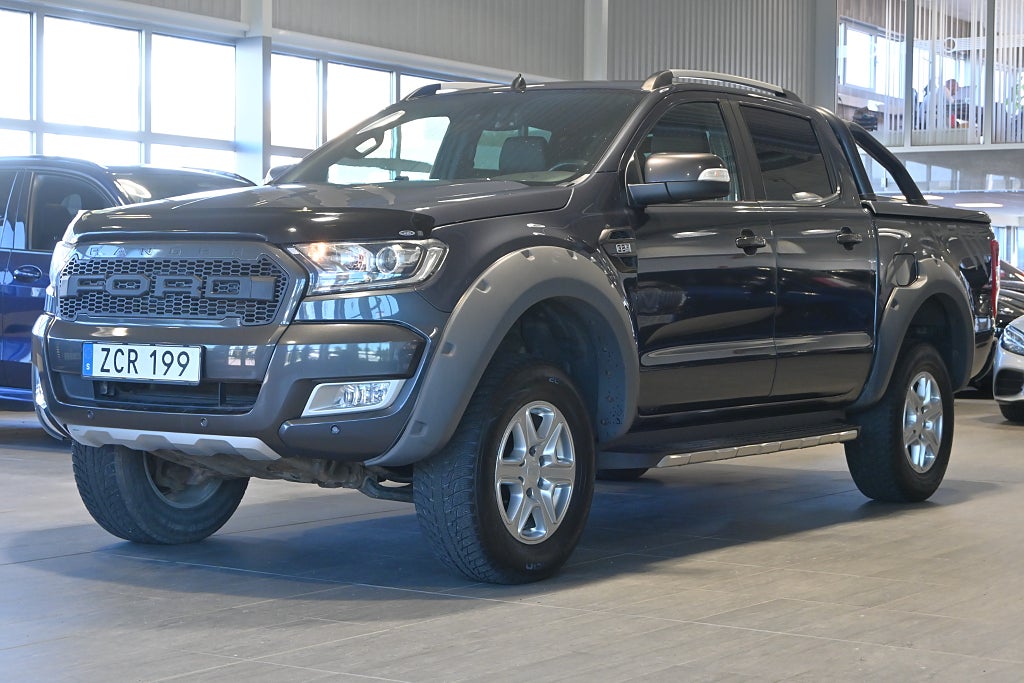 Ford ranger Dubbelhytt 3.2 TDCi 4x4 Wildtrack Breddad Flaklock 