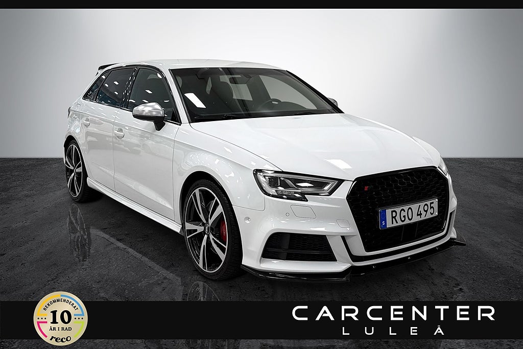 Audi S3 Sportback 2.0 TFSI 310HK Cockpit/Gps/Keyless/B&O(SÅLD)
