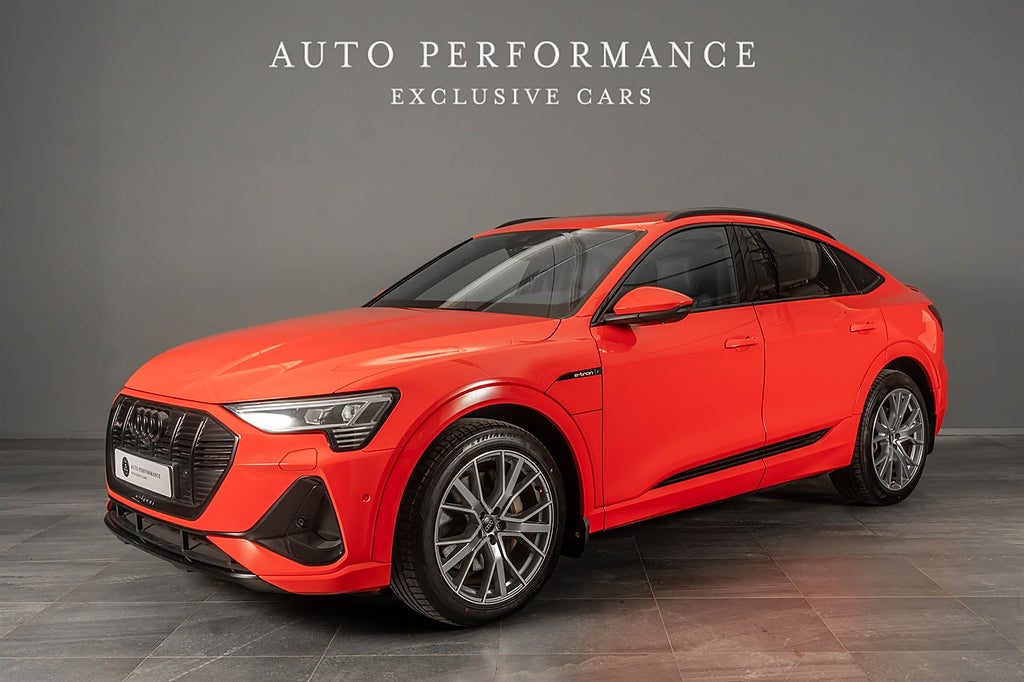Audi E-Tron Sportback 50 Quattro S-Line Advanced / Handlarfinans /