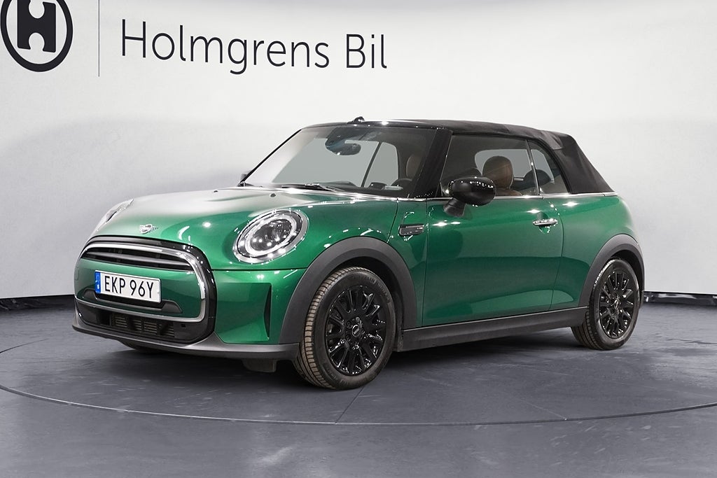 MINI Cooper Cabrio Kamera Läder LED DA | Ränta 3,99%