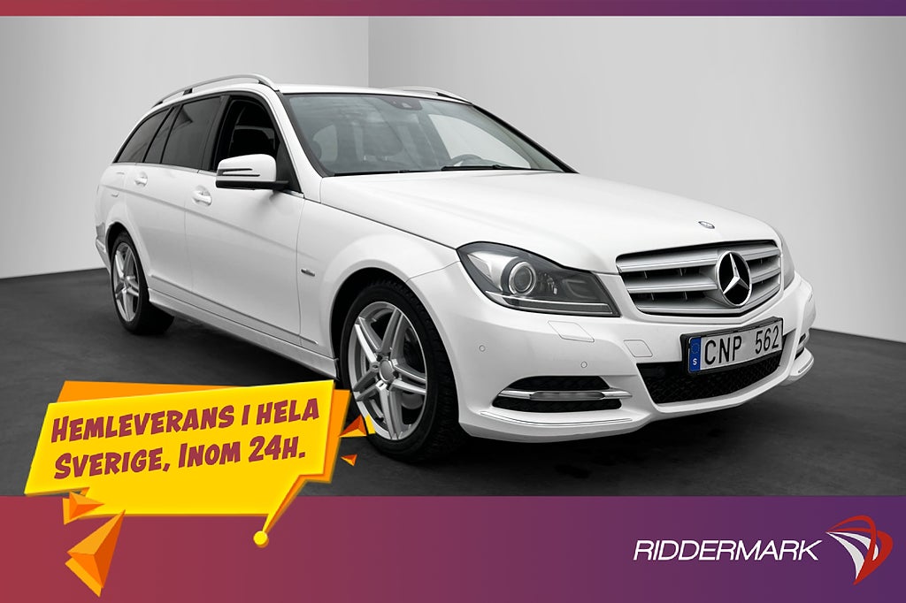 Mercedes-Benz C 250 T 4MATIC 204hk Dragkrok Navigation