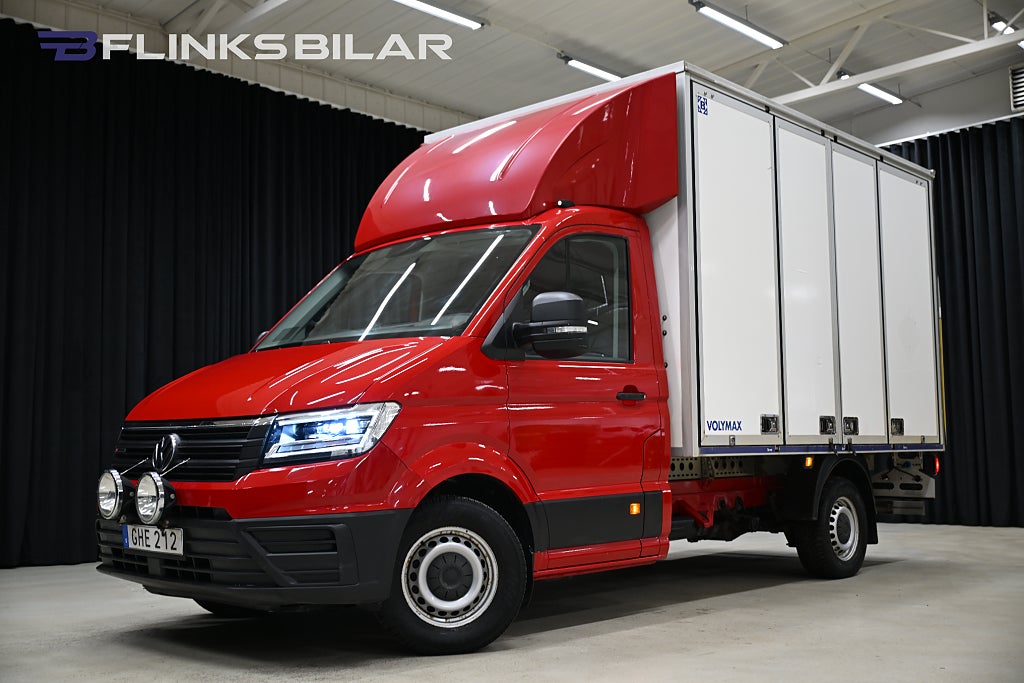 Volkswagen crafter 4Motion 177HK Volymskåp|Bakgavellyft|ÖppningsbarSida