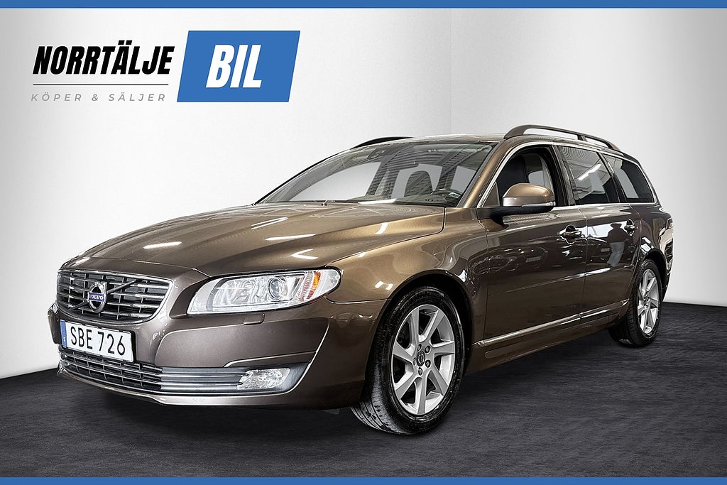 Volvo V70 D2 115 HK DRAG BLUETOOTH KAMREM BYTT 17" 0,42L/Mil