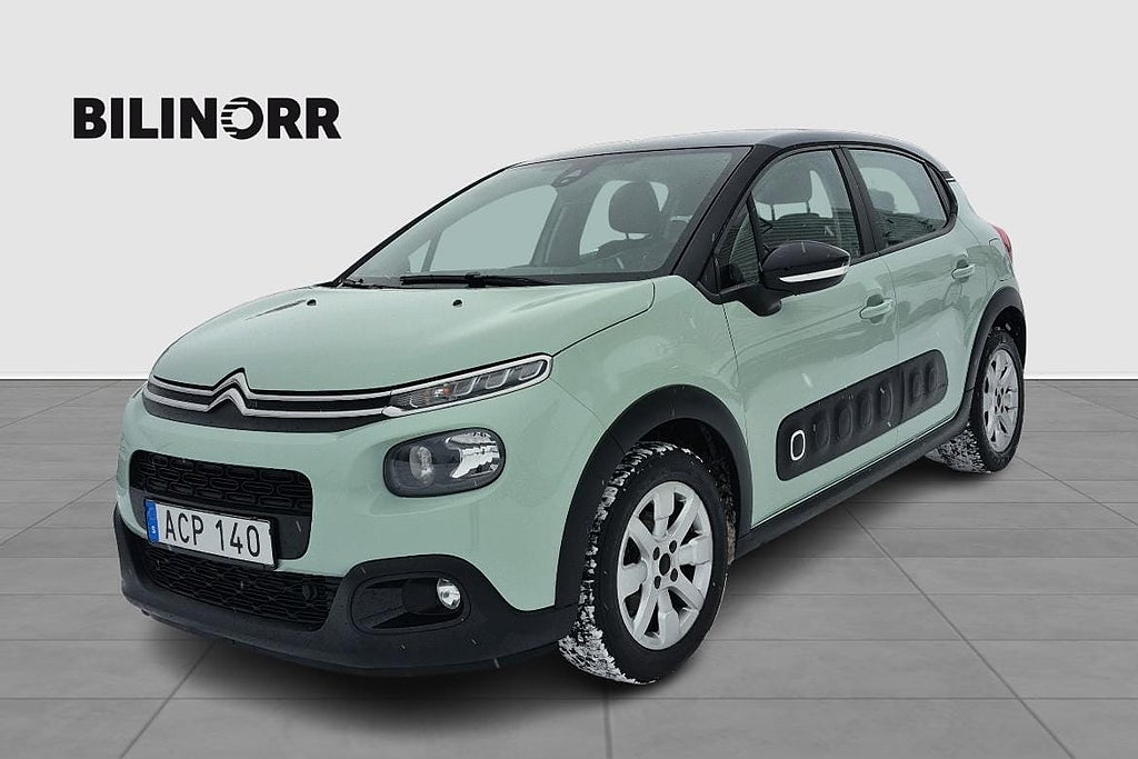 Citroën C3 1.2 PureTech Manuell | Vinterhjul | Motor & kupévärmare |