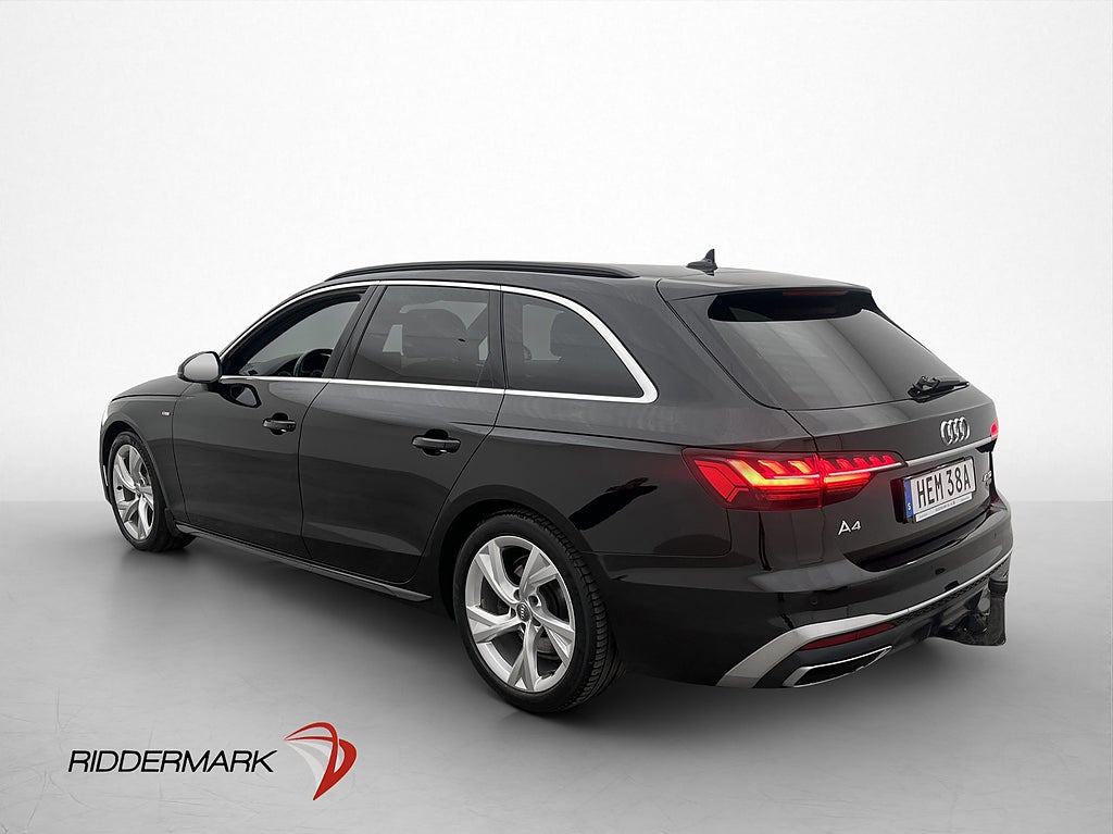 Audi A4 40 TDI Q S Line Värmare Cockpit Navi Drag MOMS