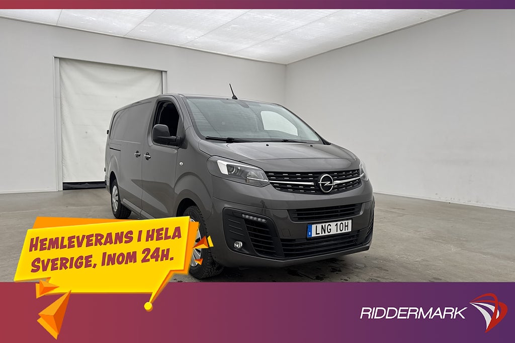 Opel Vivaro L3 Värmare Drag 2xDörr CARPLAY B-Kamera Moms