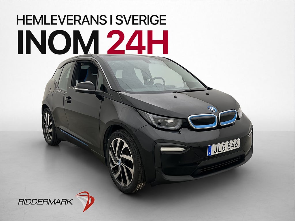 BMW i3 94 Ah Comfort Advanced Värmepump Navi Kamera CCS