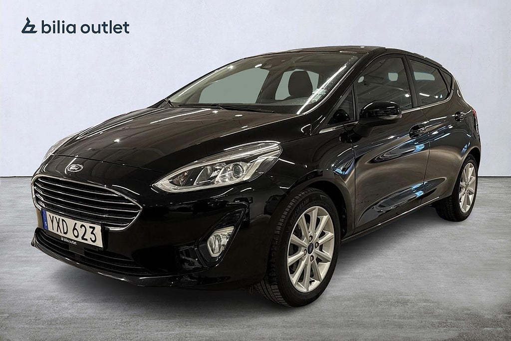 Ford Fiesta 5-dörrar 1.0 EcoBoost Titanium 1-Ägare / CarPlay / Navi