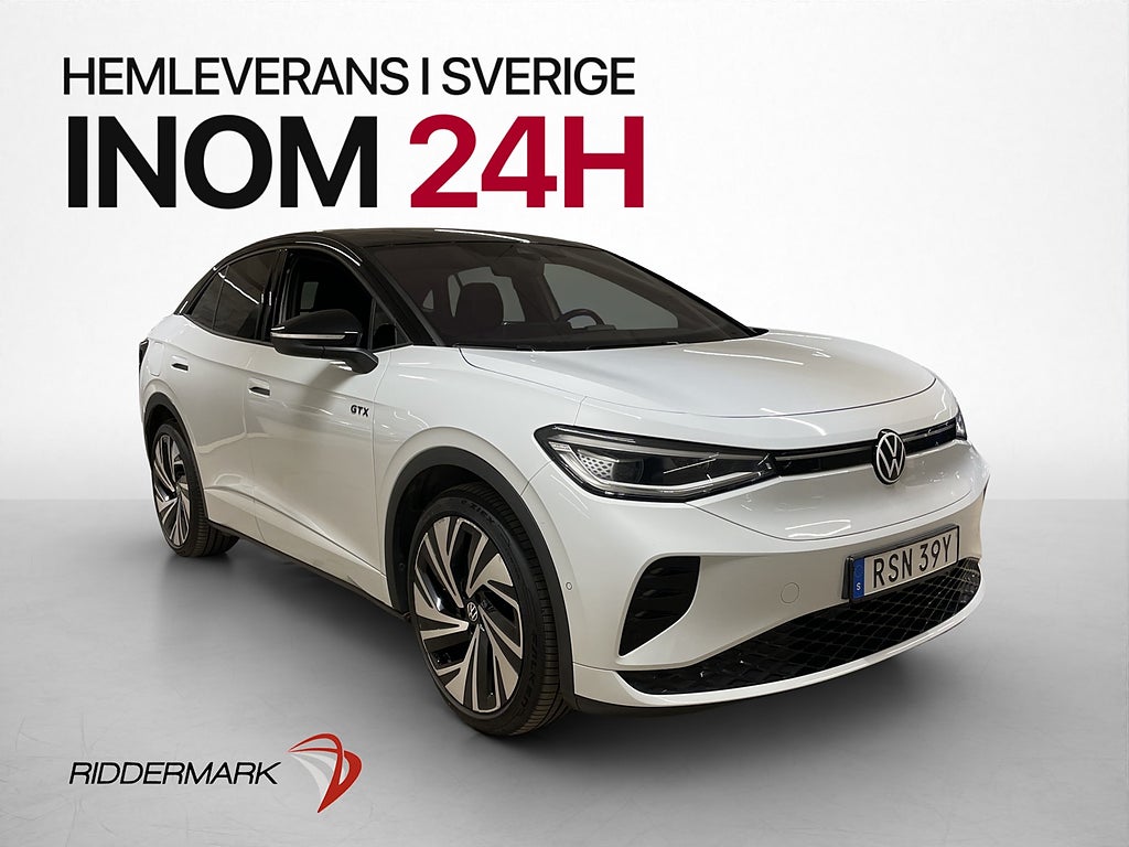 Volkswagen ID.5 GTX 299hk Värmare Kamera Halvskinn MOMS