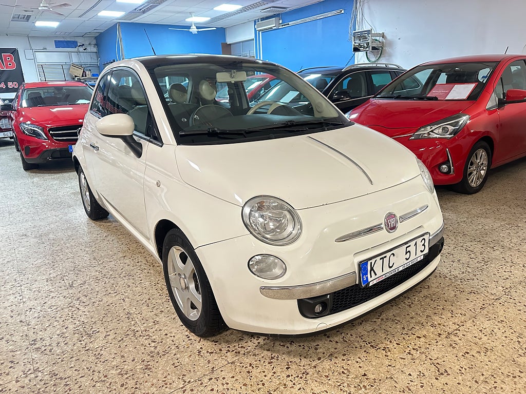 Fiat 500 1.2 8V Lounge Ny besiktigad  Euro 5