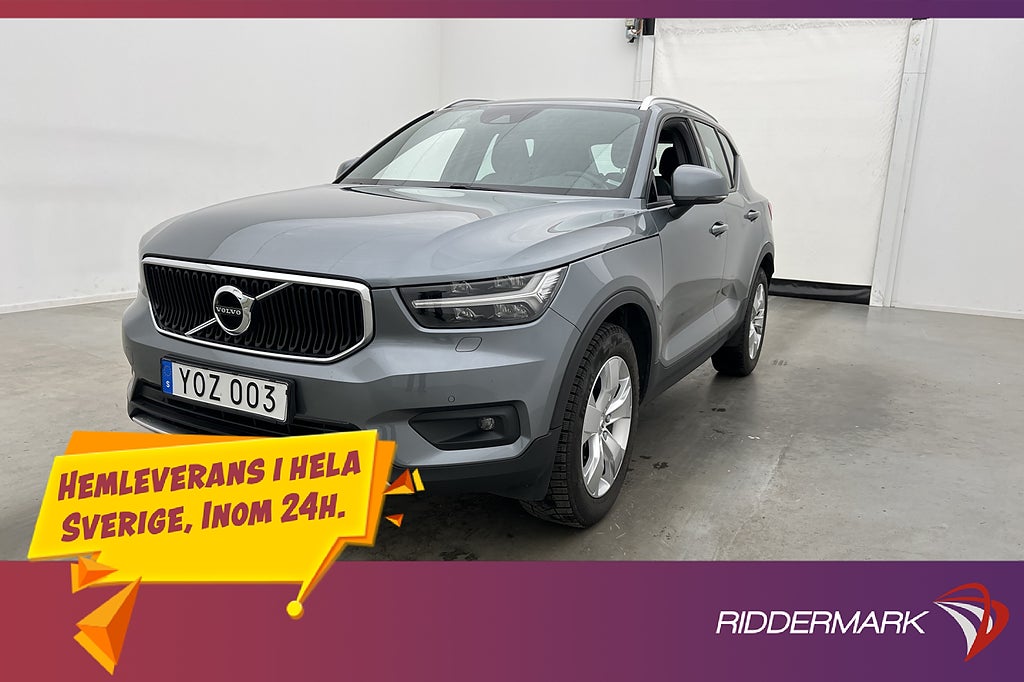 Volvo XC40 D3 150hk Momentum Värmare Skinn Rattvärme Elstol