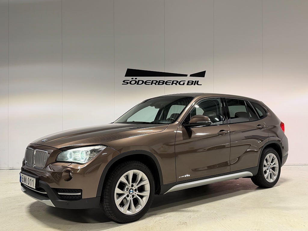 BMW X1 xDrive25d 204hk Steptronic xLine Helläder, Drag, Navi, SE UTR