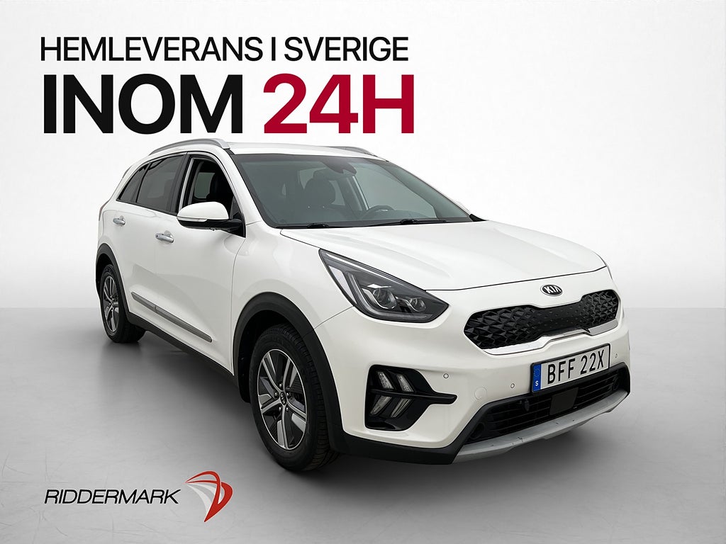 Kia Niro P-HEV 141hk Advance Plus Kamera M/K Värmare CarPlay