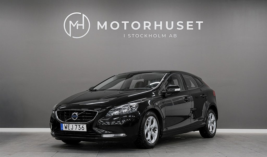 Volvo V40 T2 122hk Motorvärme Euro 6 Farthållare Nykamrem