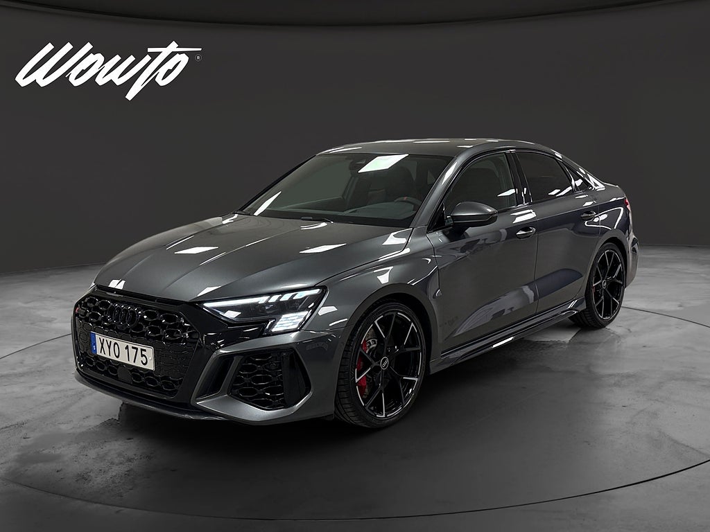 Audi RS3 Sedan 400HK /RS-Design+ /HuD /Sportavgas /Se Spec