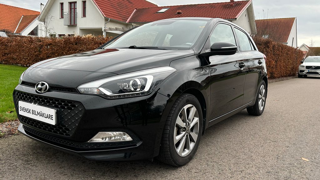 Hyundai i20 1.2 |Rattvärme|2ägare|Lågmilare|1000kr i månad