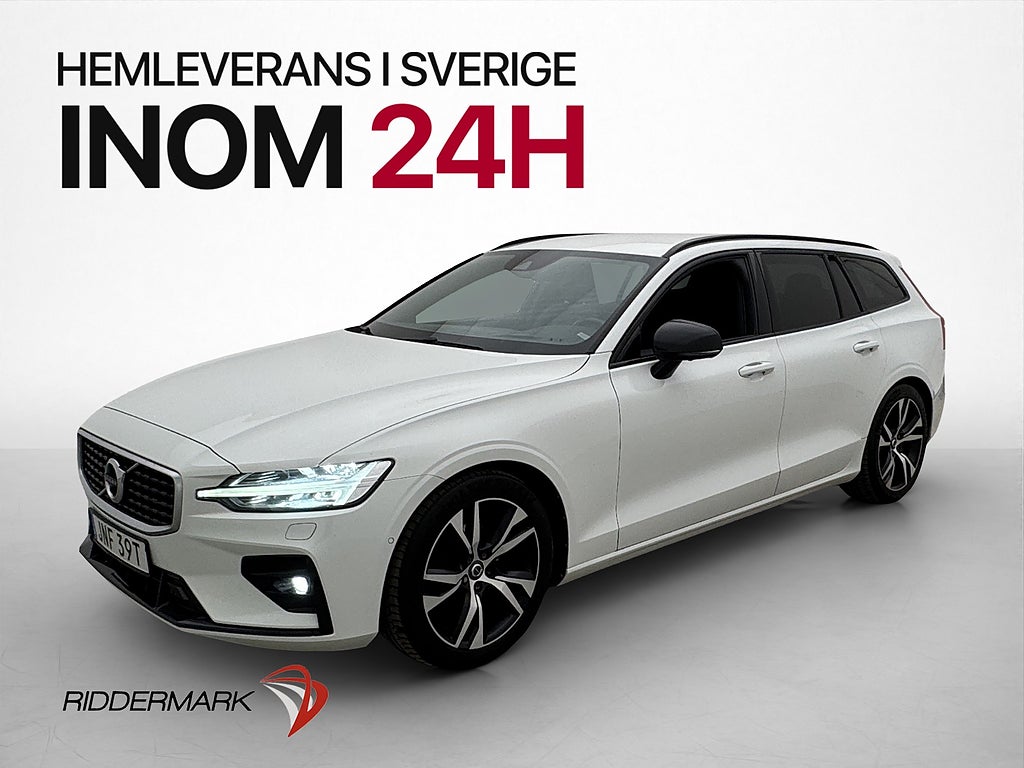 Volvo V60 D4 R-Design VOC H/K 360° HUD Skinn  Rattvärme Drag