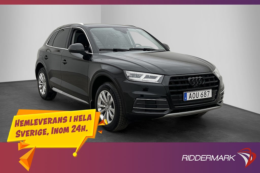 Audi Q5 2.0 TDI Quattro 190hk Fjärr-Värmare Dragkrok Keyless