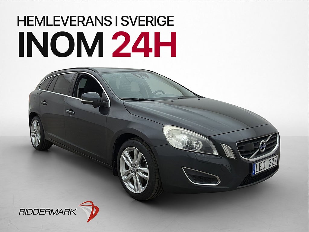 Volvo V60 T3 150hk Momentum Drag BLIS Nybytt kamrem Nybes