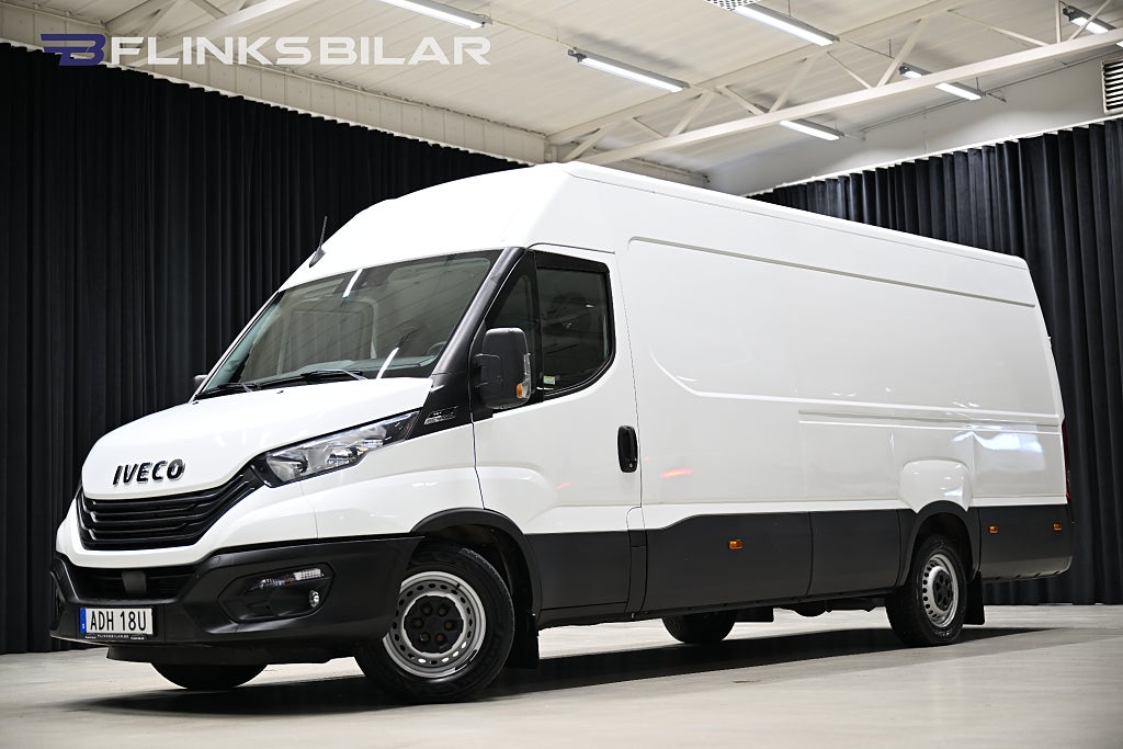 Iveco Daily 136HK XXL-Skåp Automat|Webasto|3.5ton-dragvikt|Leasbar