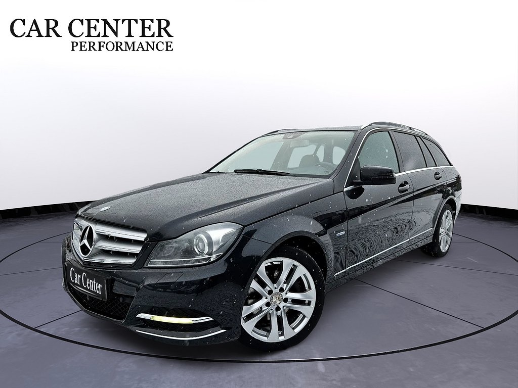 Mercedes-Benz C 250 T CDI 204hk 4MATIC Helskinn Drag Navi