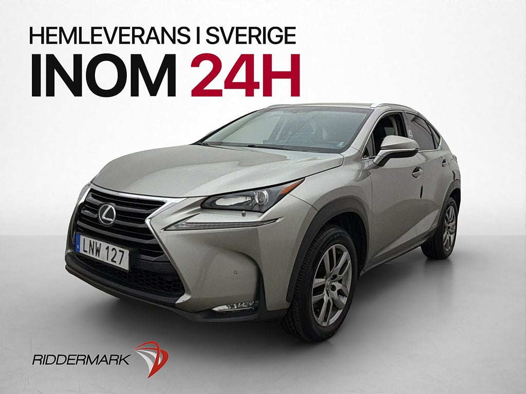 Lexus NX 300h AWD 197hk Comfort Premium Skinn Kamera Navi