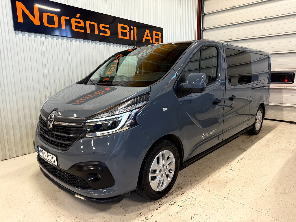 Renault trafic 2.0 dCi 170Hk AUT 6-SITS DUBBELHYTT SN-BYGGD LEASBAR