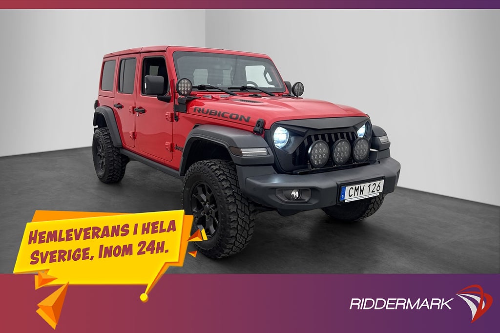 Jeep Wrangler Unlimited 4WD Rubicon Hardtop Alpine Kamera