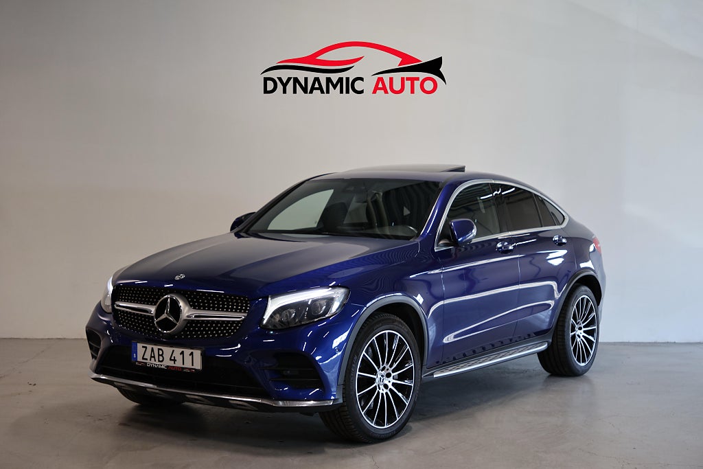 Mercedes-Benz GLC 220 d Coupé 4MATIC 9G-Tronic AMG/Dragkrok/360/Värmare