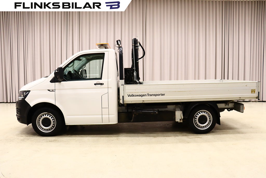 Volkswagen Transporter 4Motion 150HK Flak|Kranbil|HIAB|Moms