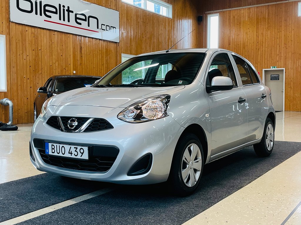 Nissan Micra 1.2 CVT Euro 5 Låg-Skatt 1-Ägare