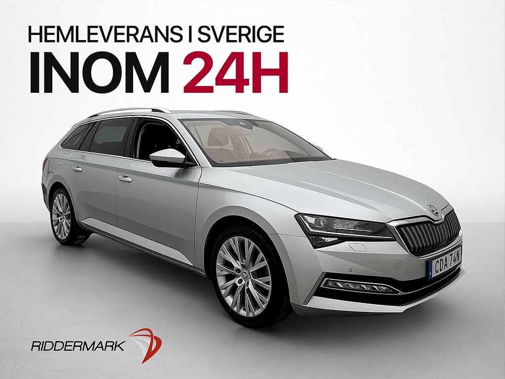 Skoda Superb iV Plug-In Business Cockpit Värm Kamera Skinn