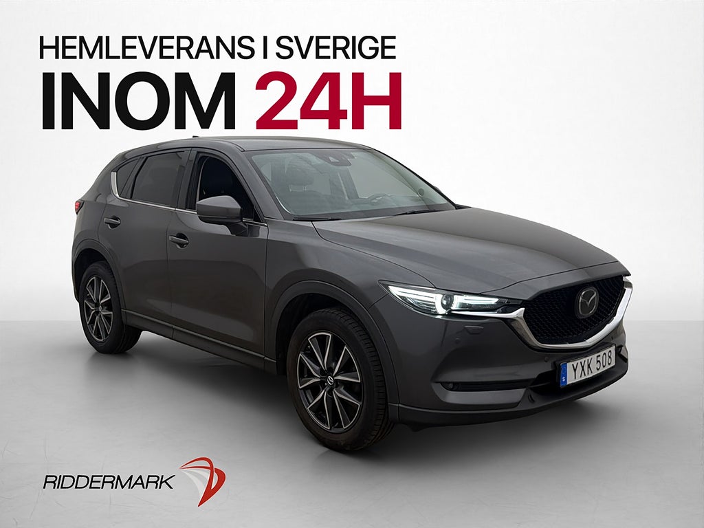 Mazda CX-5 2.5 194hk Optimum Kamera Skinn BOSE HUD