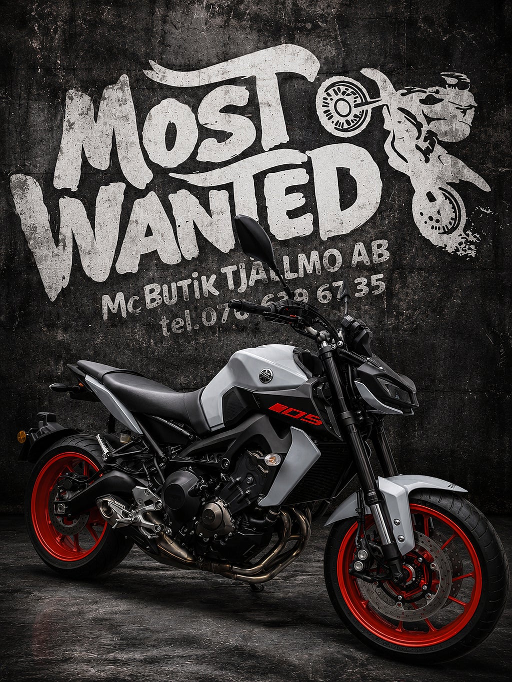 Yamaha Yamaha MT-09 2020 2300 mil Servad Nybesiktad Grymt skick 