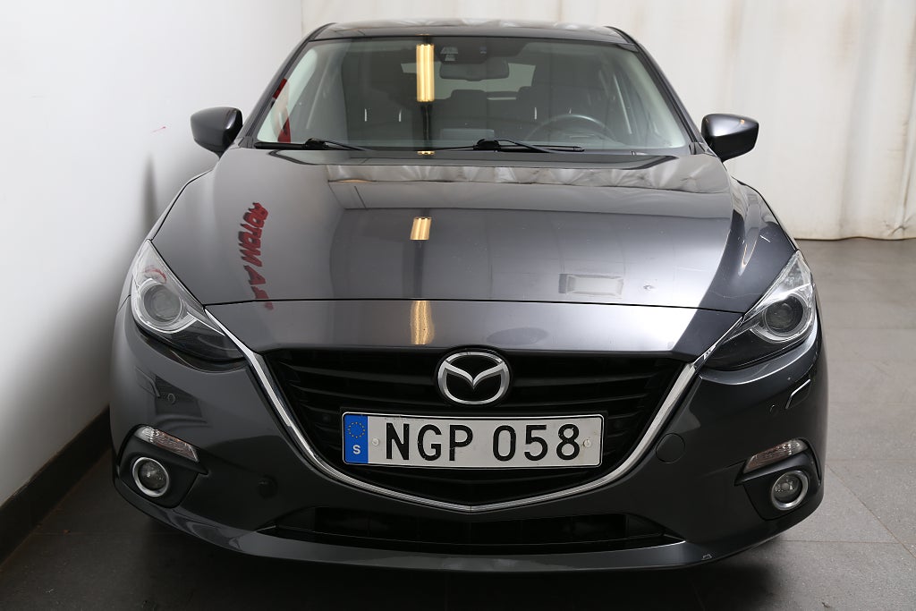 Mazda 3 2,0 SKYACTIV-G 165hk Head up Skinn BOSE Motorv Drag 2016