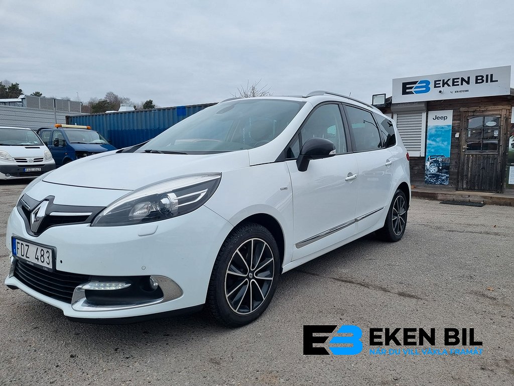 Renault Grand Scénic 1.5dCi 7-SITS Bose Edition PANO BACKKAM