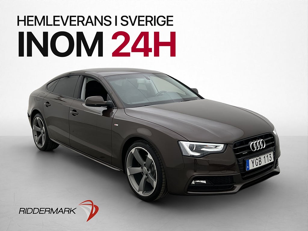 Audi A5 2.0 TDI 190hk Quattro S-Line Alcantara