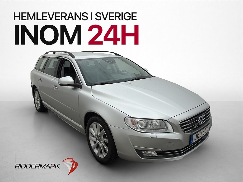 Volvo V70 D4 181hk AWD Classic Värmare VOC Drag Adaptiv-Fart
